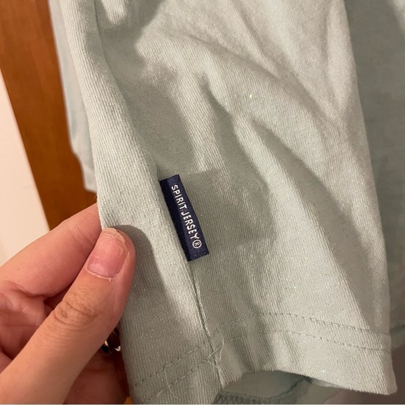 Disneyland Rare Spirit Jersey Arendelle Aqua Silver Sparkle Frozen - Picture 8 of 8